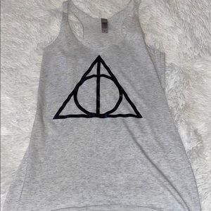Deathly hallows tank top